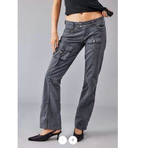 Urban Outfitters BDG Grey Y2K Romi Bootcut Cargo Pants M